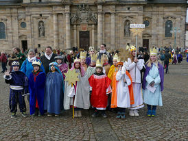 Diözesale Aussendung der Sternsinger im Hohen Dom zu Fulda (Foto:Karl-Franz Thiede)